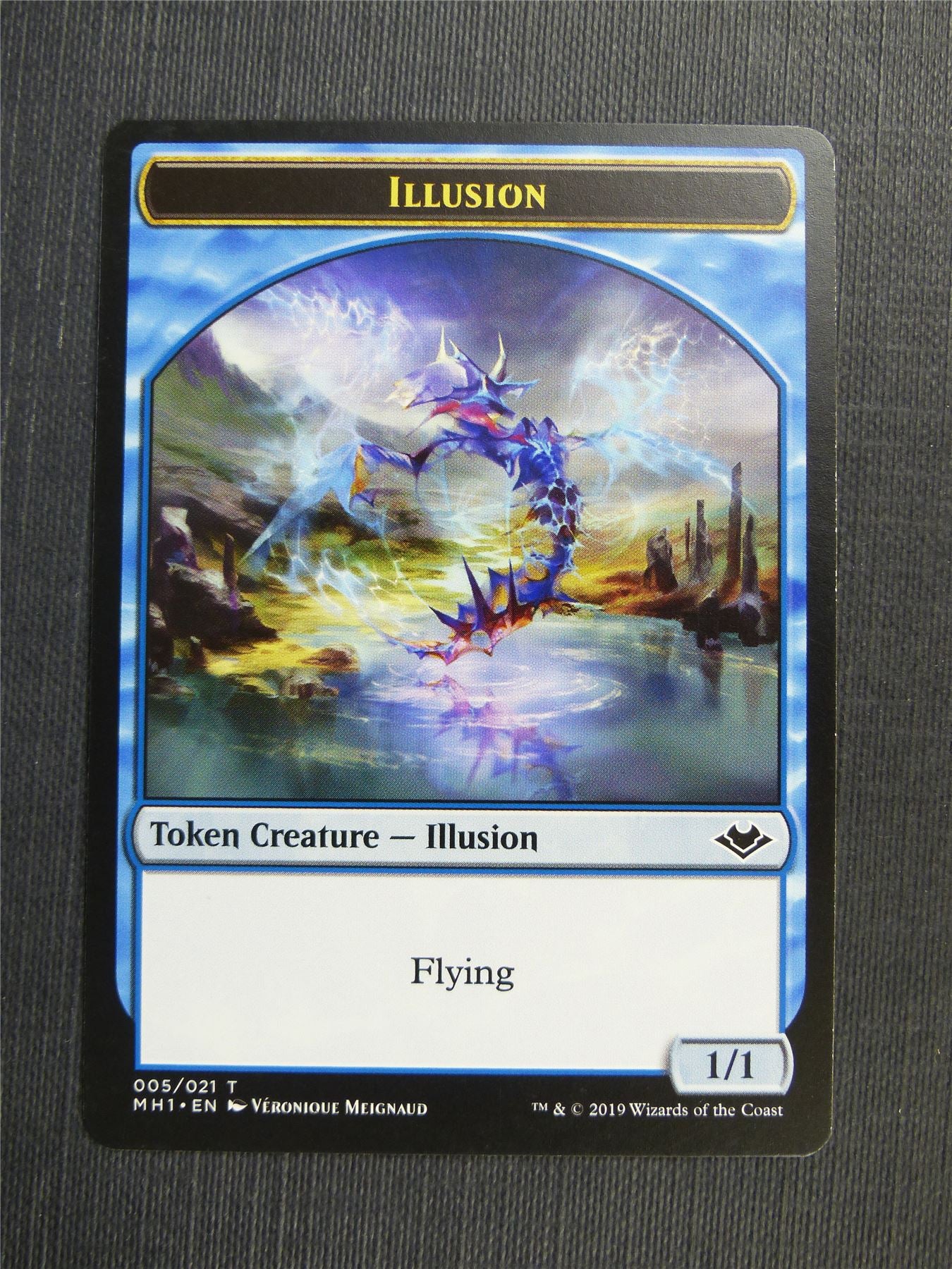 Spider / Illusion - Mtg Magic Token Cards #4OZ