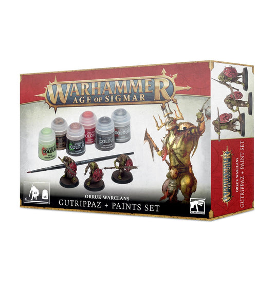Gutrippaz And Paint Set - Orruk Warclans - Warhammer AoS