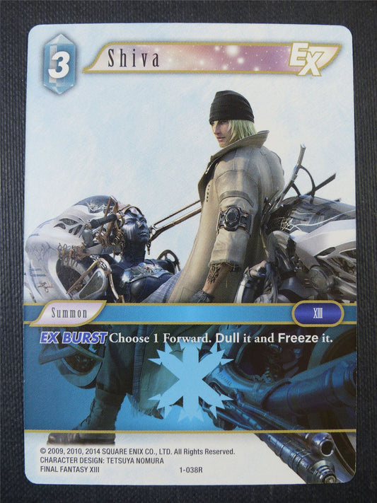 Shiva 1-038R - Final Fantasy Card #9CS