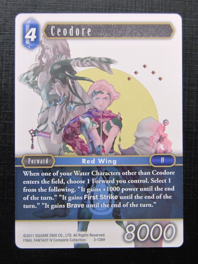 Ceodore 3-138H - Final Fantasy Card # 6I42