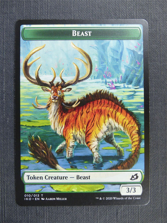 Beast Token - IKO Mtg Card