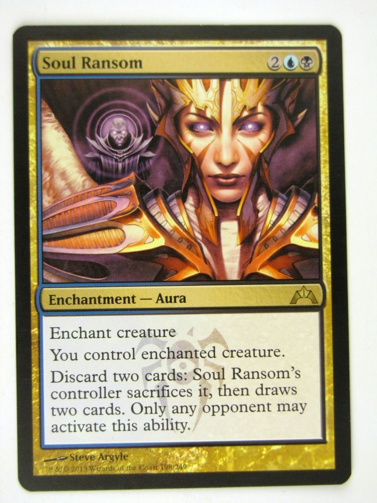 MTG played Cards: SOUL RANSOM # 13J2
