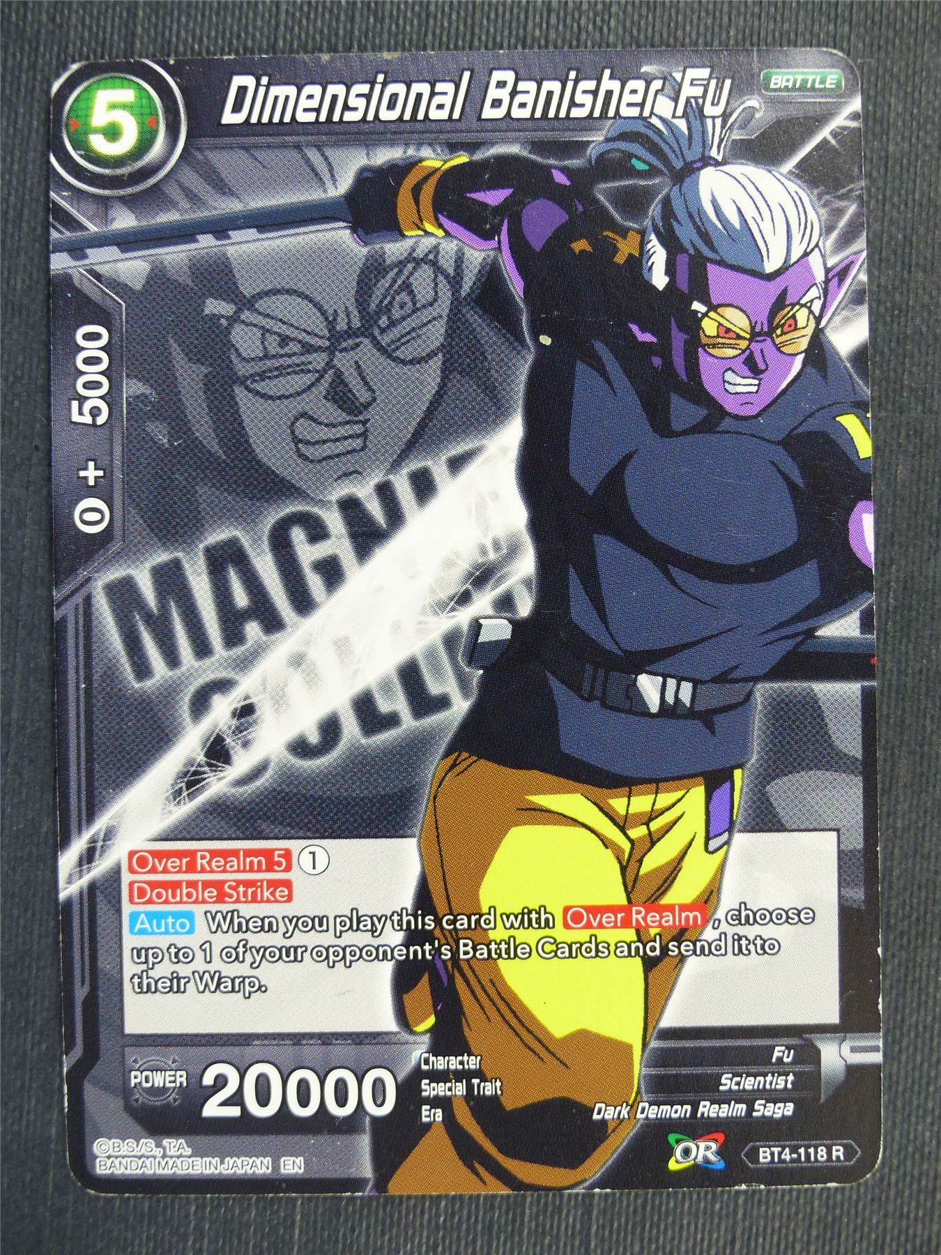 Dimensional Banisher Fu R played - Dragon Ball Super Cards #481