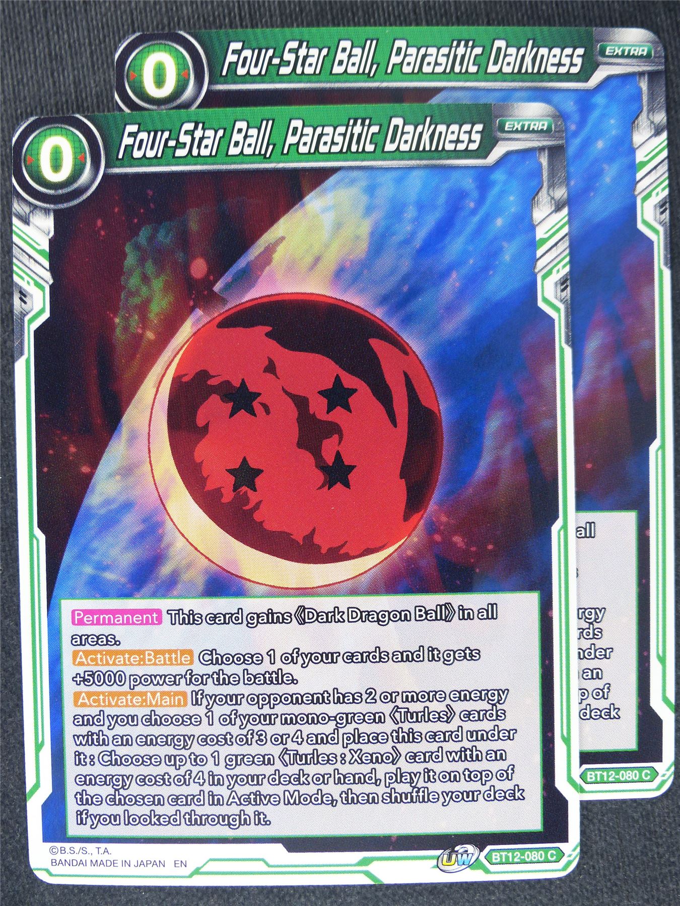 Four-Star Ball Parasitic Darkness x2 #PQ