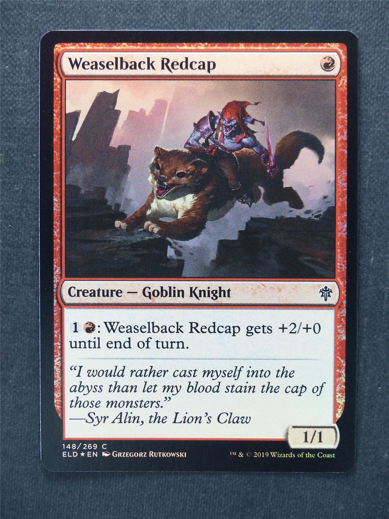Weaselback Redcap Foil - Mtg Magic Cards #QL