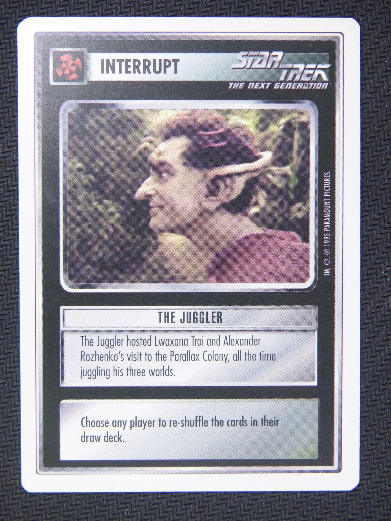 Interrupt The Juggler - Star Trek Next Gen Card #4QL