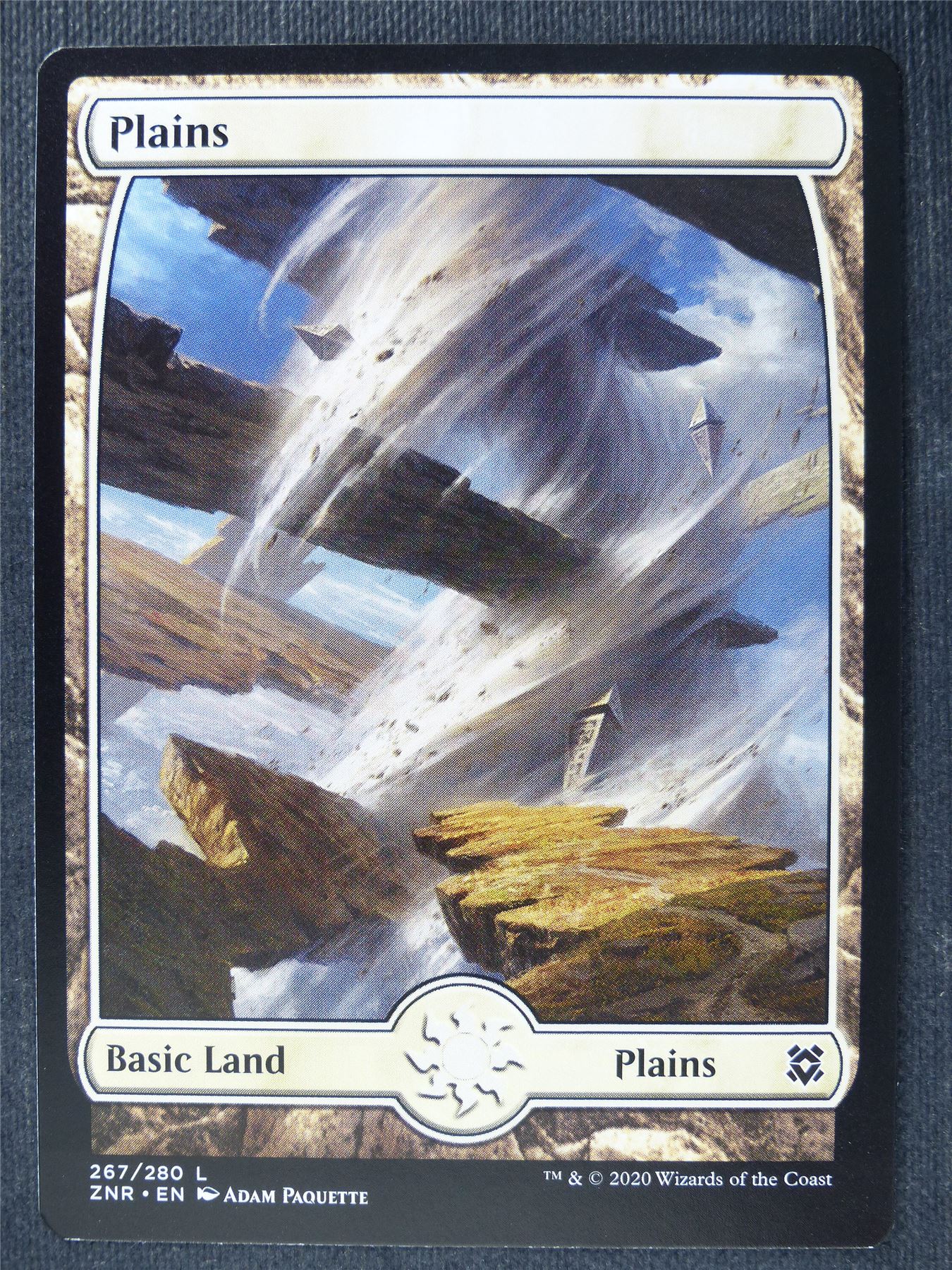 Plains 267/280 Full Art - Mtg Magic Cards #PO