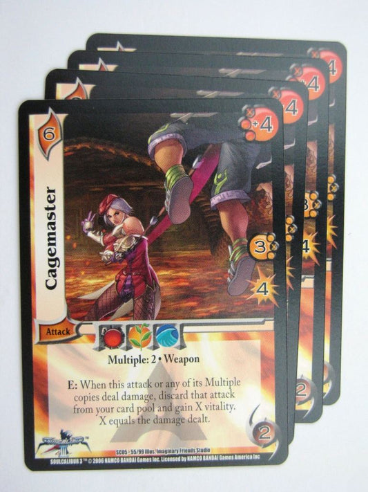 UFS Cards: CAGEMASTER 55/99 x4 # 28H70