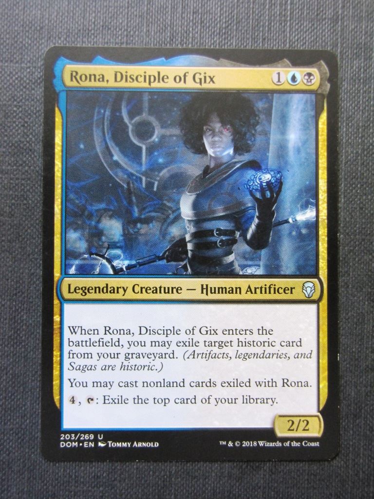 Rona Disciple of Gix - Mtg Magic Cards # 8B56
