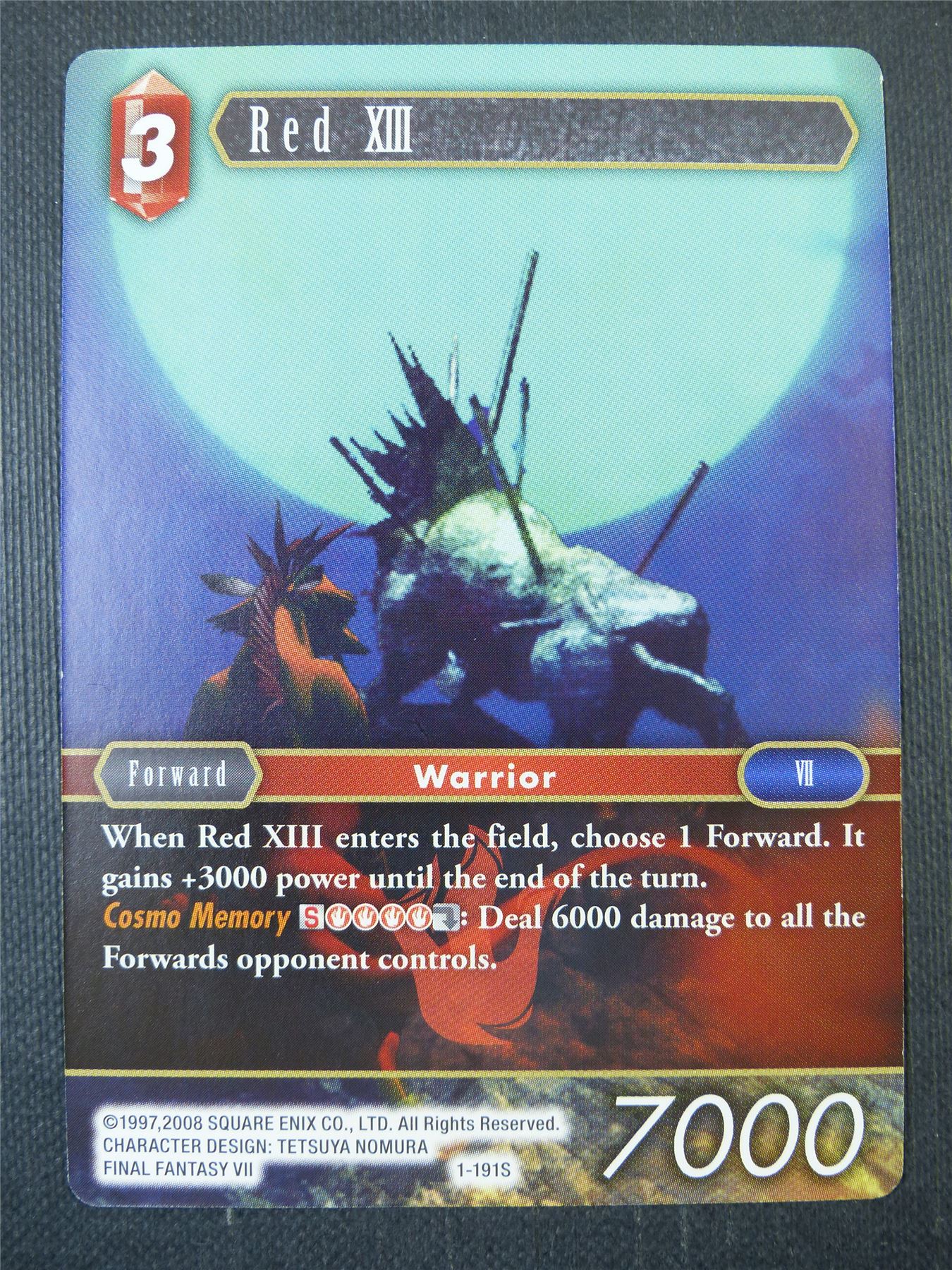Red XIII 1-191S - Final Fantasy Card #9DU