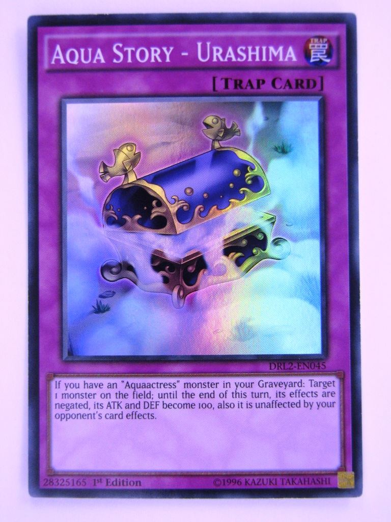 Yugioh Cards: AQUA STORY - URASHIMA DRL2 SUPER RARE # 2F5 Archeron Yugioh Cards: AQUA STORY - URASHIMA DRL2 SUPER RARE # 2F5 Archeron