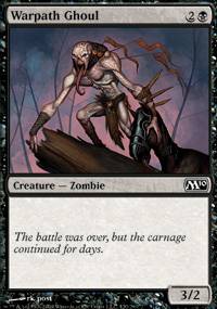 Mtg Magic Card: M10 : Warpath Ghoul