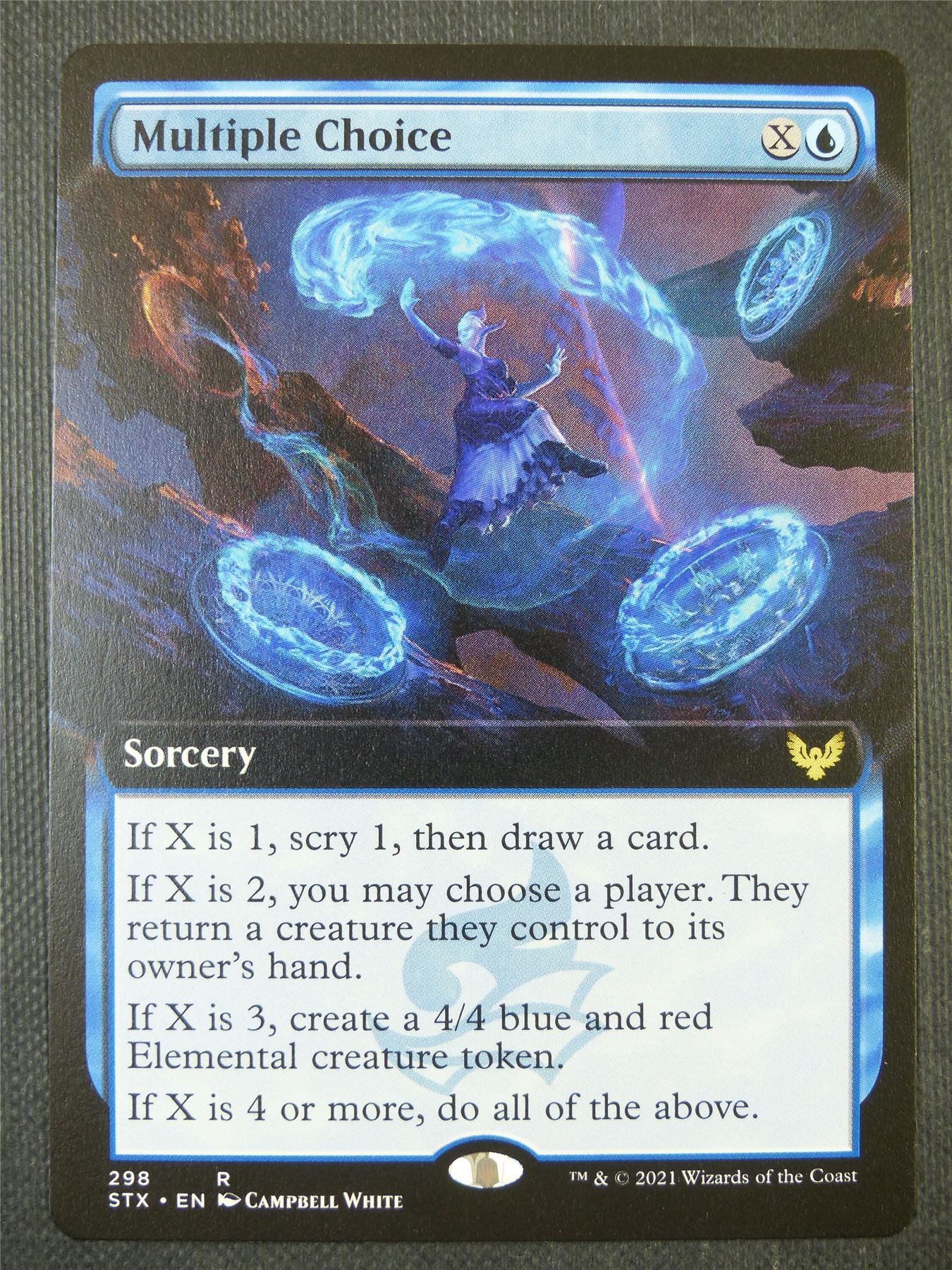 Multiple Choice Extended Art - Mtg Card #OB