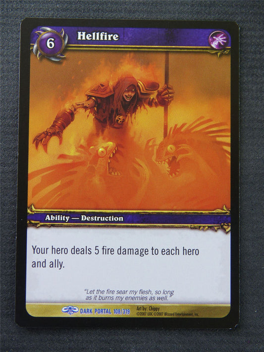 Hellfire - Rare - World Of Warcraft #1NM