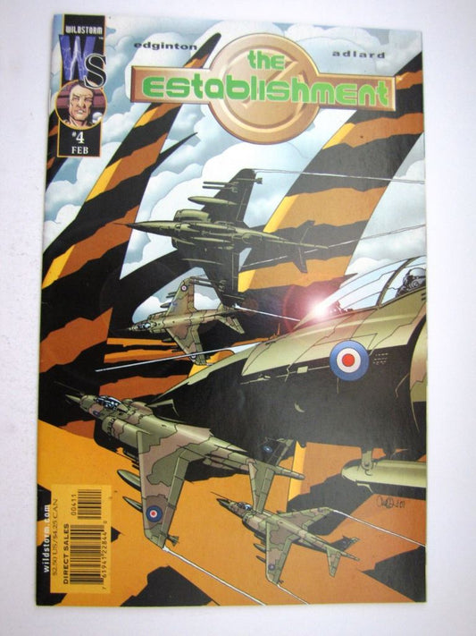 Wildstorm Comics: THE ESTABLISHMENT #4 FEBRUARY 2002 # 33E51