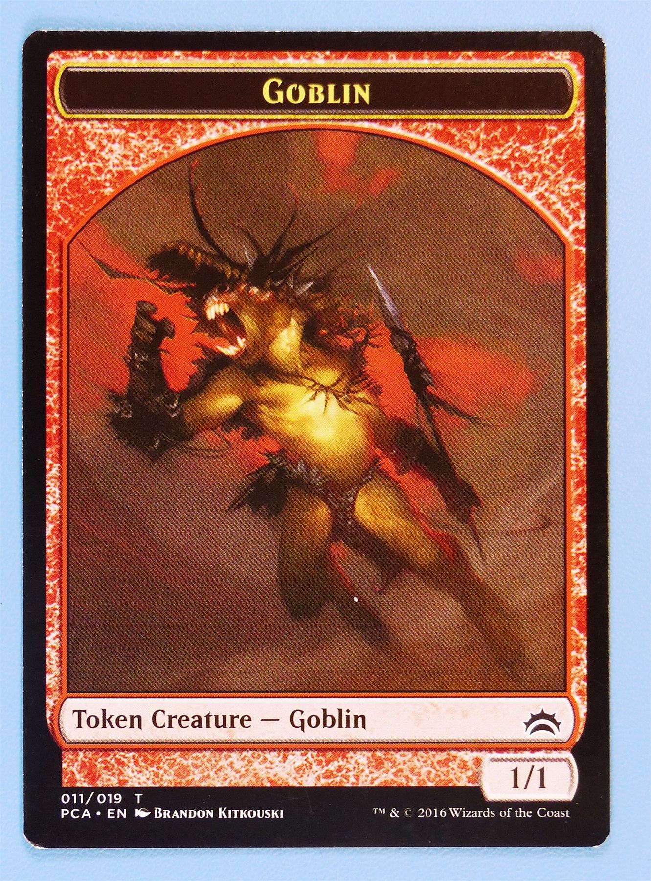Saproling - Goblin - Token - Mtg Card # 2J45