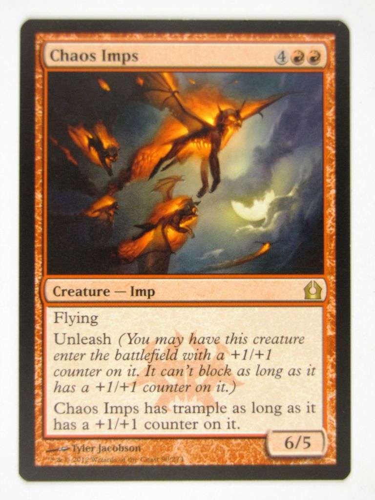 Mtg - CHAOS IMPS - Played Rare