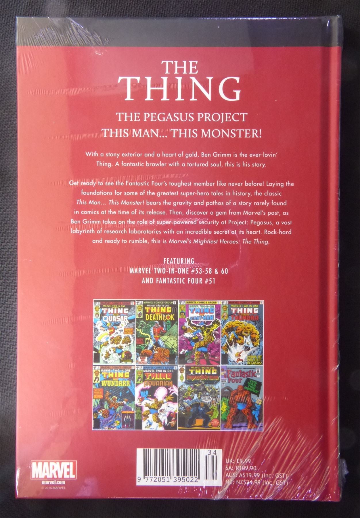 The Thing - Marvel - Graphic Hardback #3I