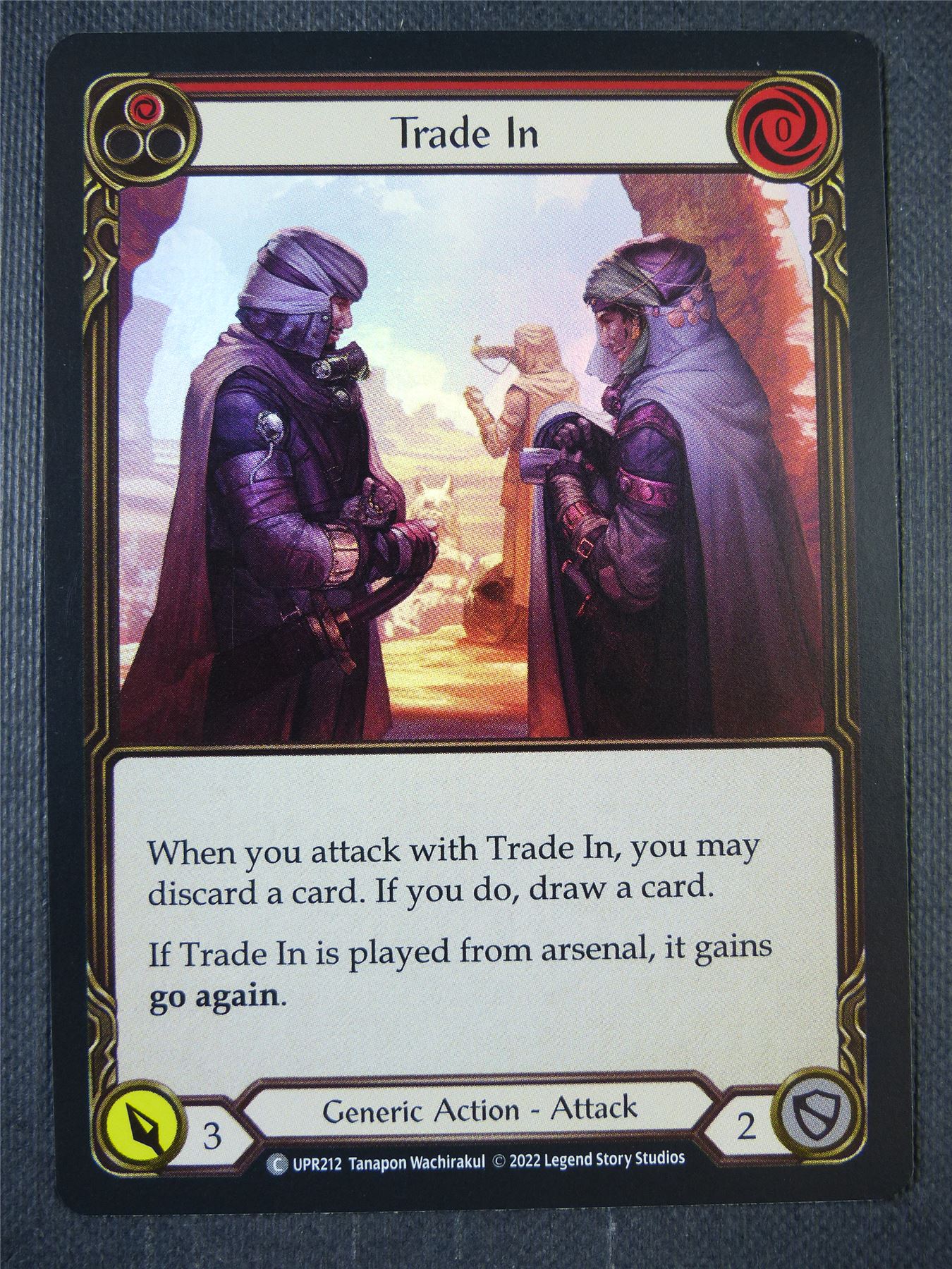 Trade In UPR212 Foil - Red - Flesh & Blood Card #6UT