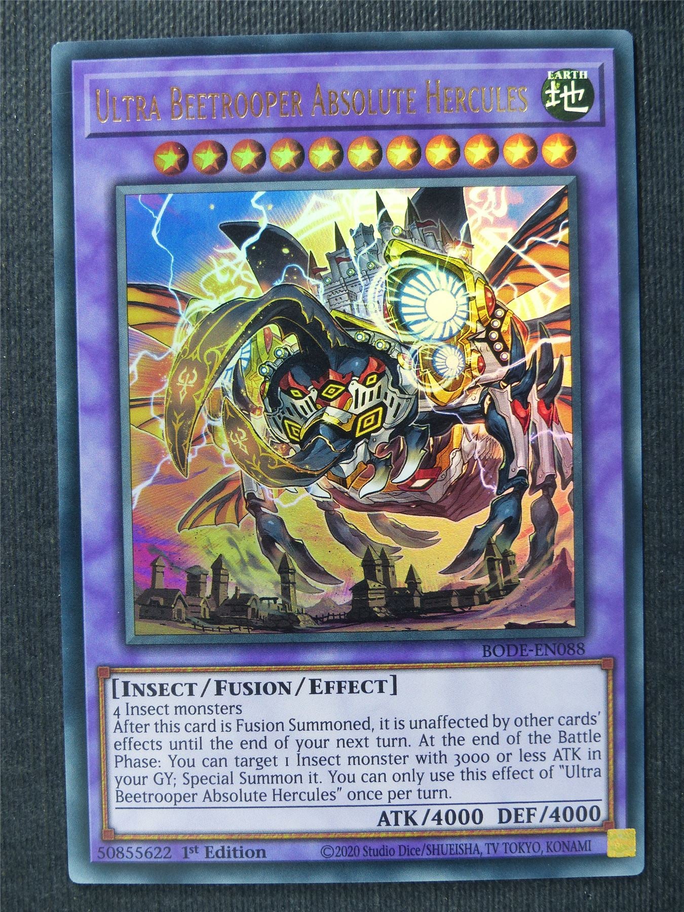Ultra Beetrooper Absolute Hercules BODE Ultra Rare - 1st ed - Yugioh Cards #1HJ