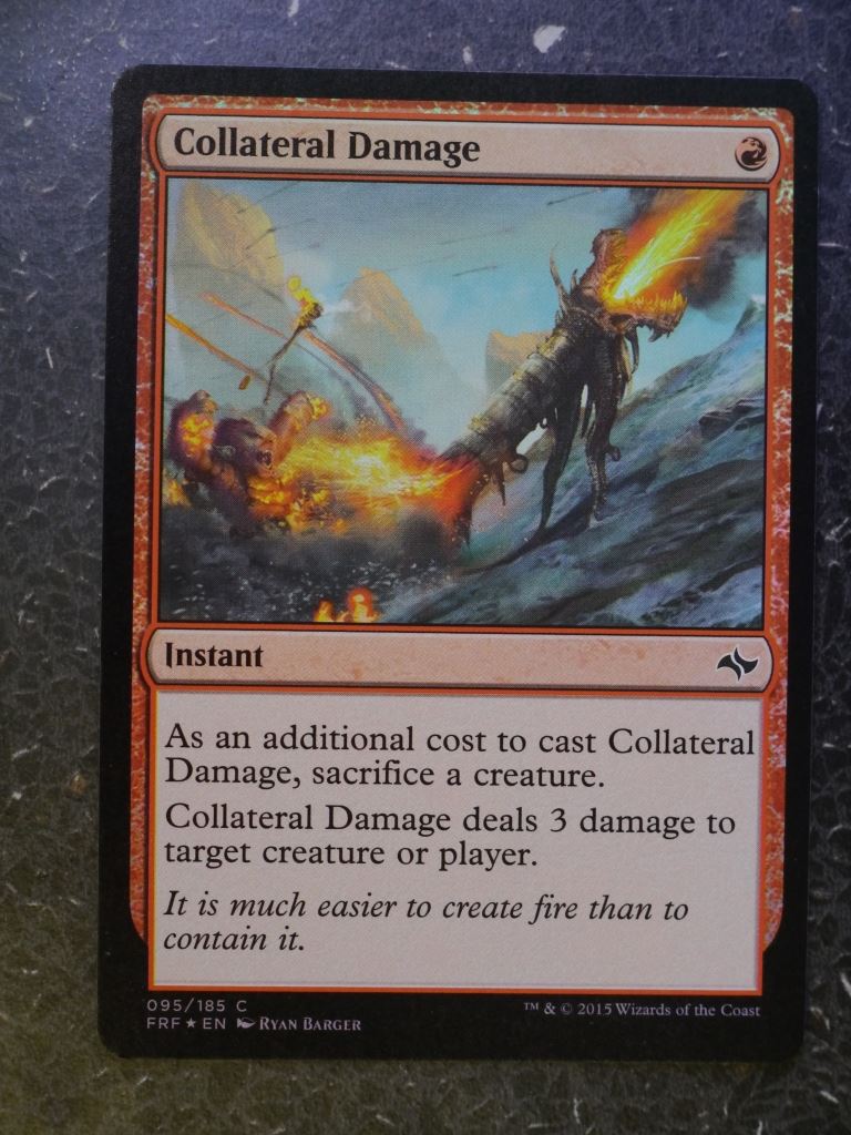 MTG Cards: COLLATERAL DAMAGE FOIL # 5D99