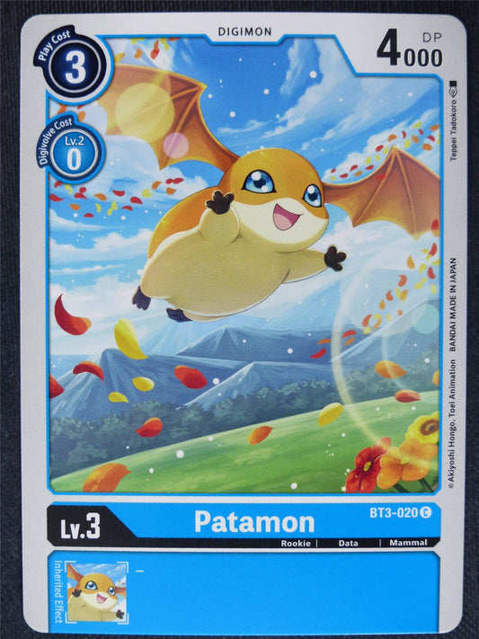 Patamon BT3-020 C - Digimon Cards #R