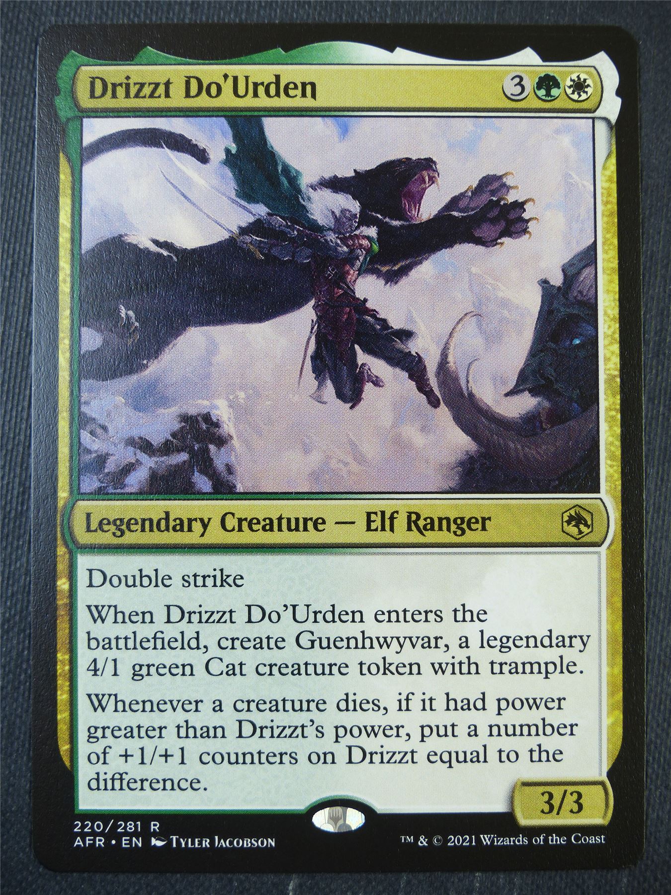 Drizzt Do'Urden - Mtg Card #QU