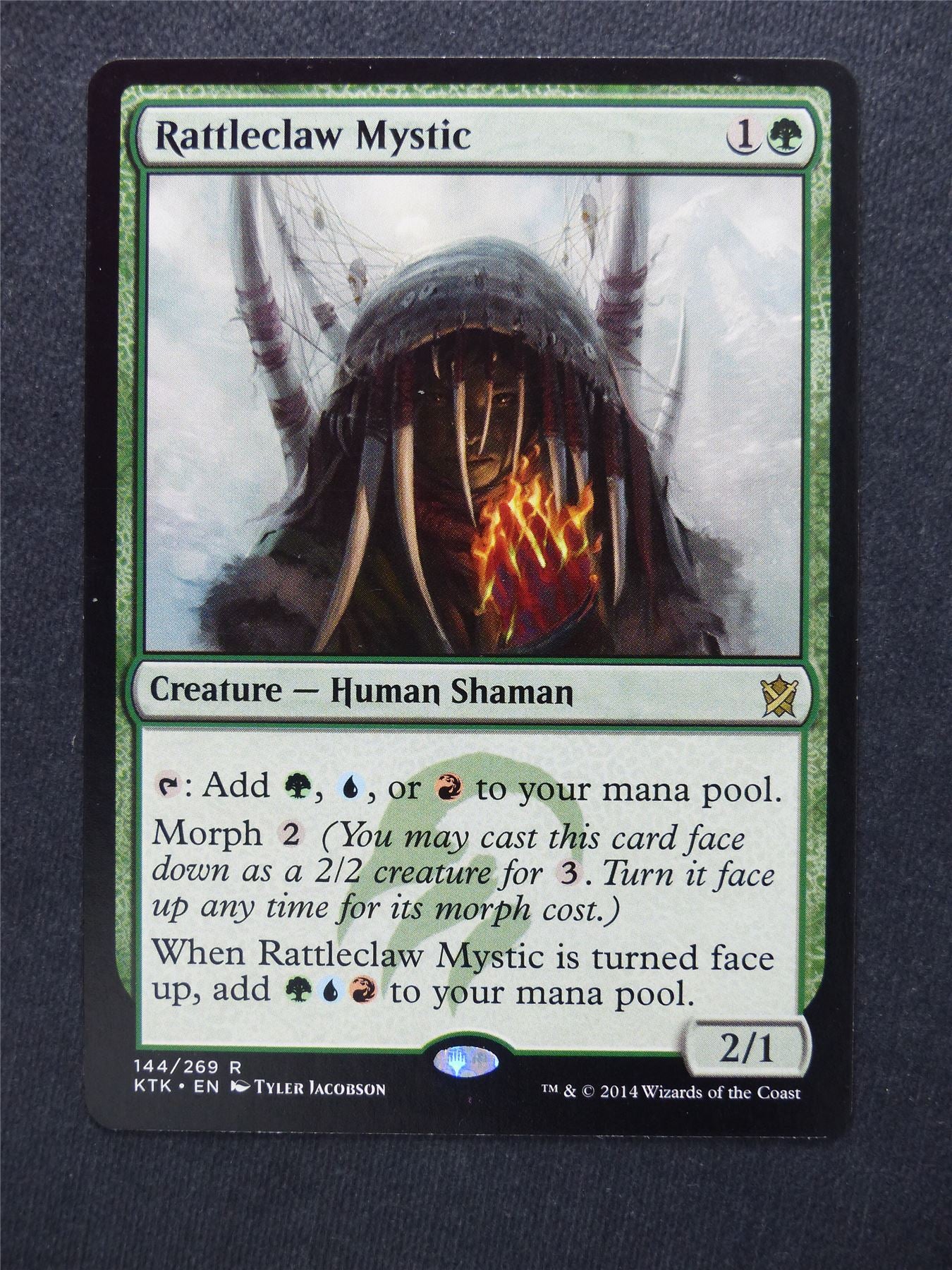 Rattleclaw Mystic - Mtg Magic Cards #HI