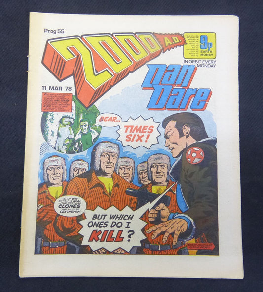 2000 AD Comic - Programme 55 - 11 Mar 1978 #NI