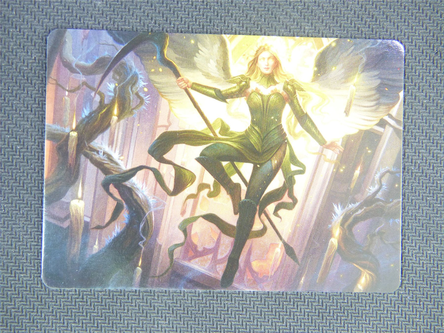 Sigarda Champion of Light Art Card 68 - Innistrad Midnight Hunt Art Series - Mtg Card #3E5