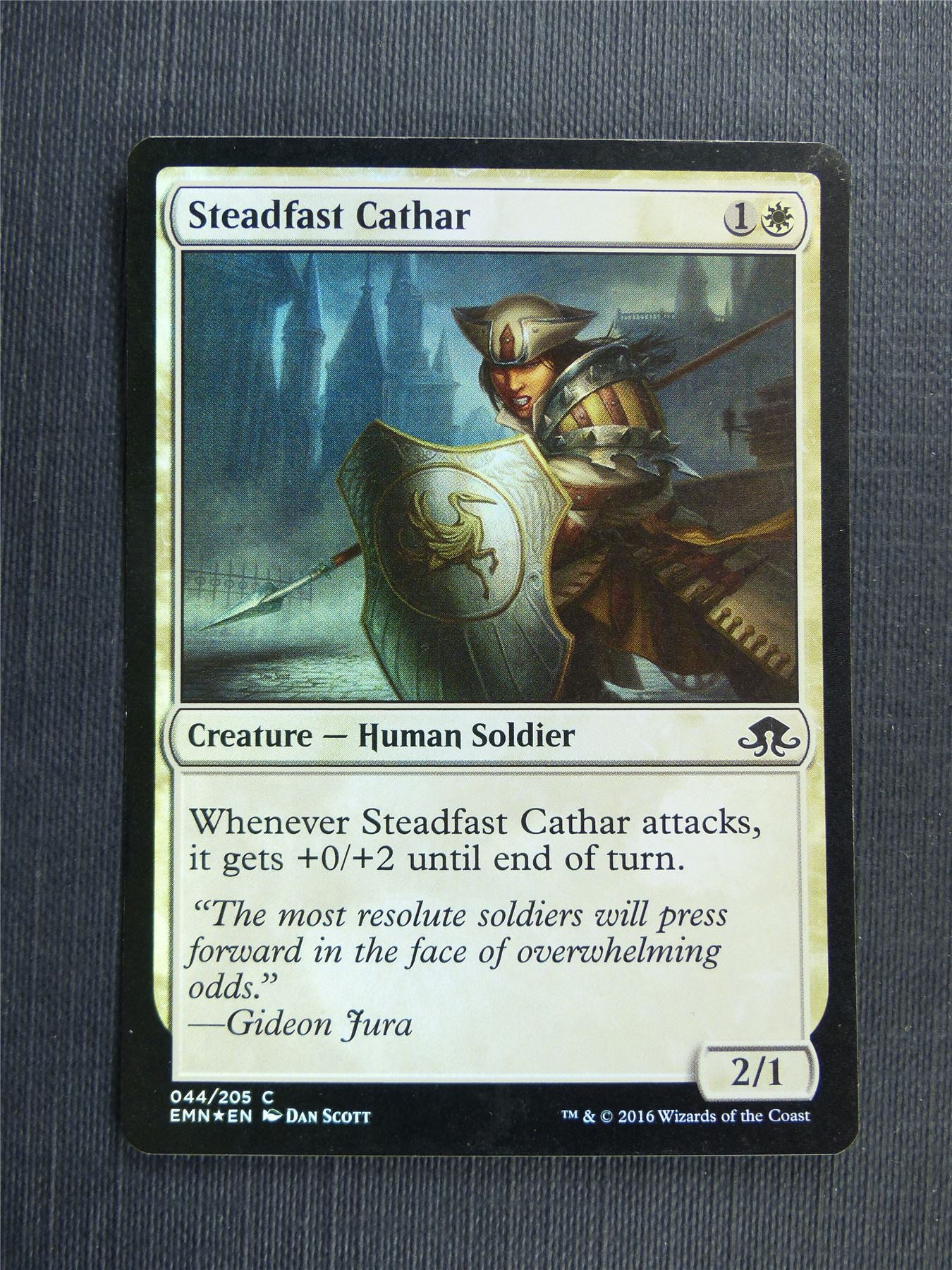 Steadfast Cathar Foil - Mtg Magic Cards #54C