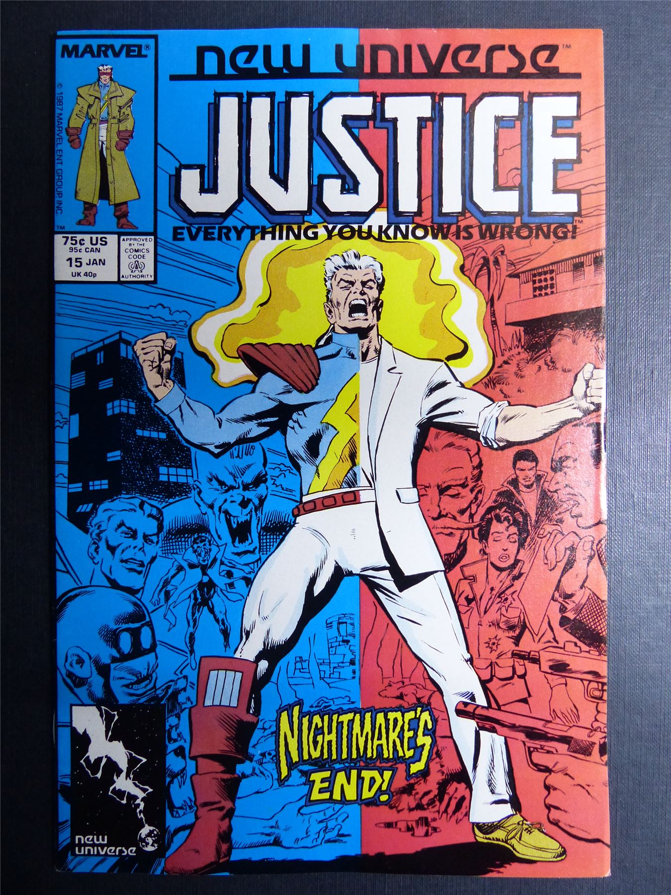 JUSTICE #15 - Marvel Comics #4J