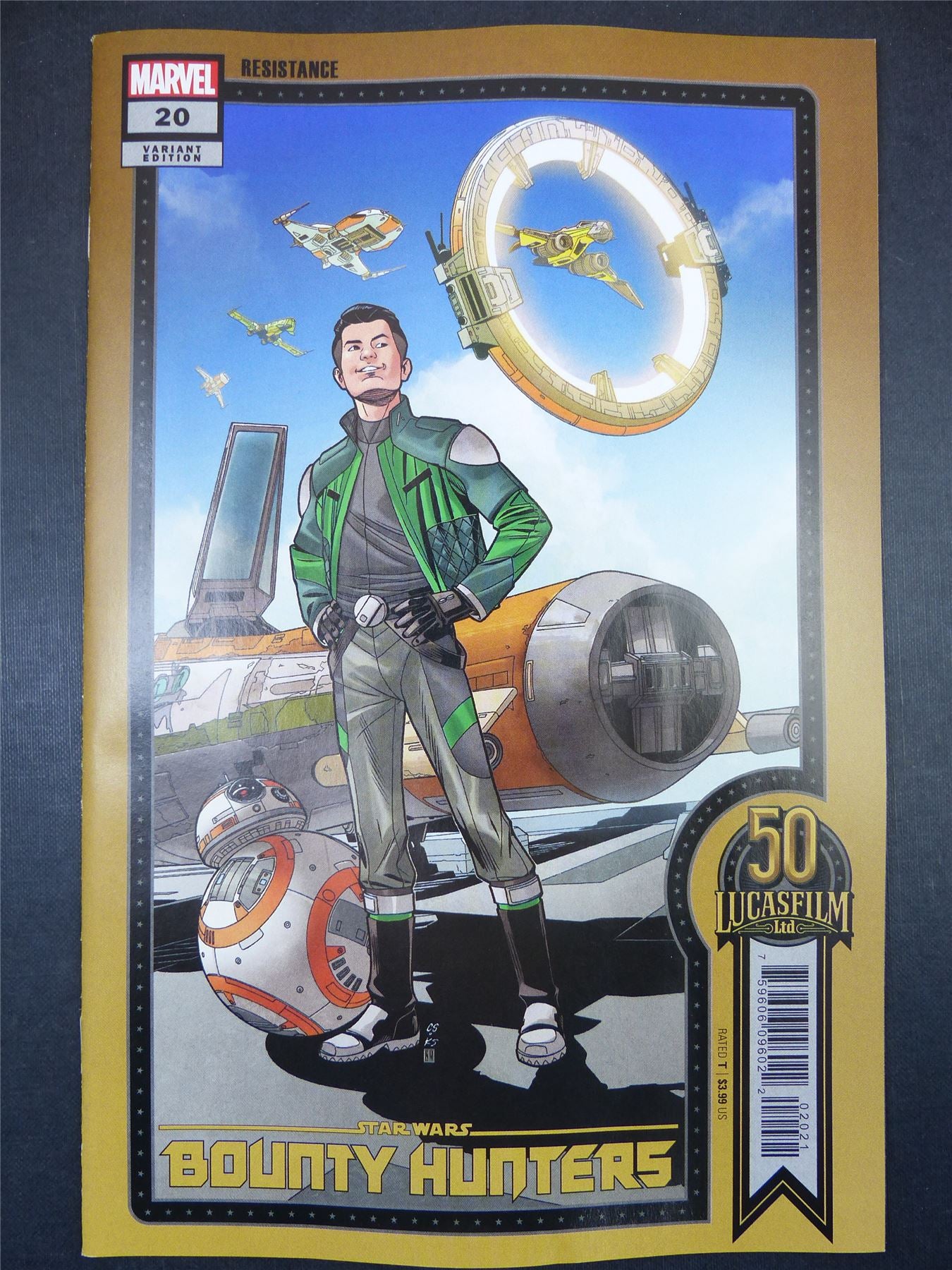 STAR Wars: Bounty Hunter #20 50th Lucasfilm anni - March 2022 - Marvel Comics #5JS