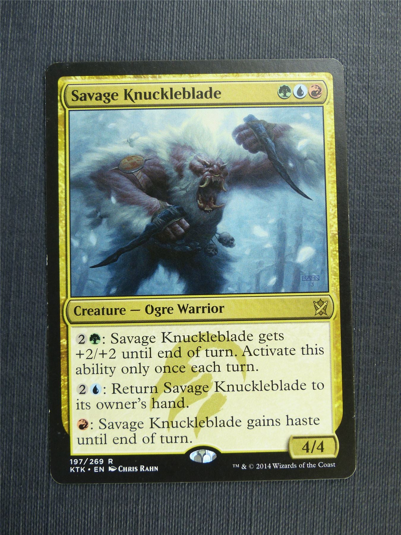 Savage Knuckleblade - Mtg Magic Cards #4KG