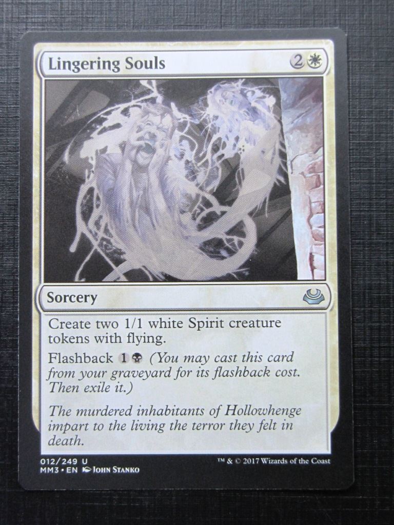 Lingering Souls - Mtg Magic Card # E3