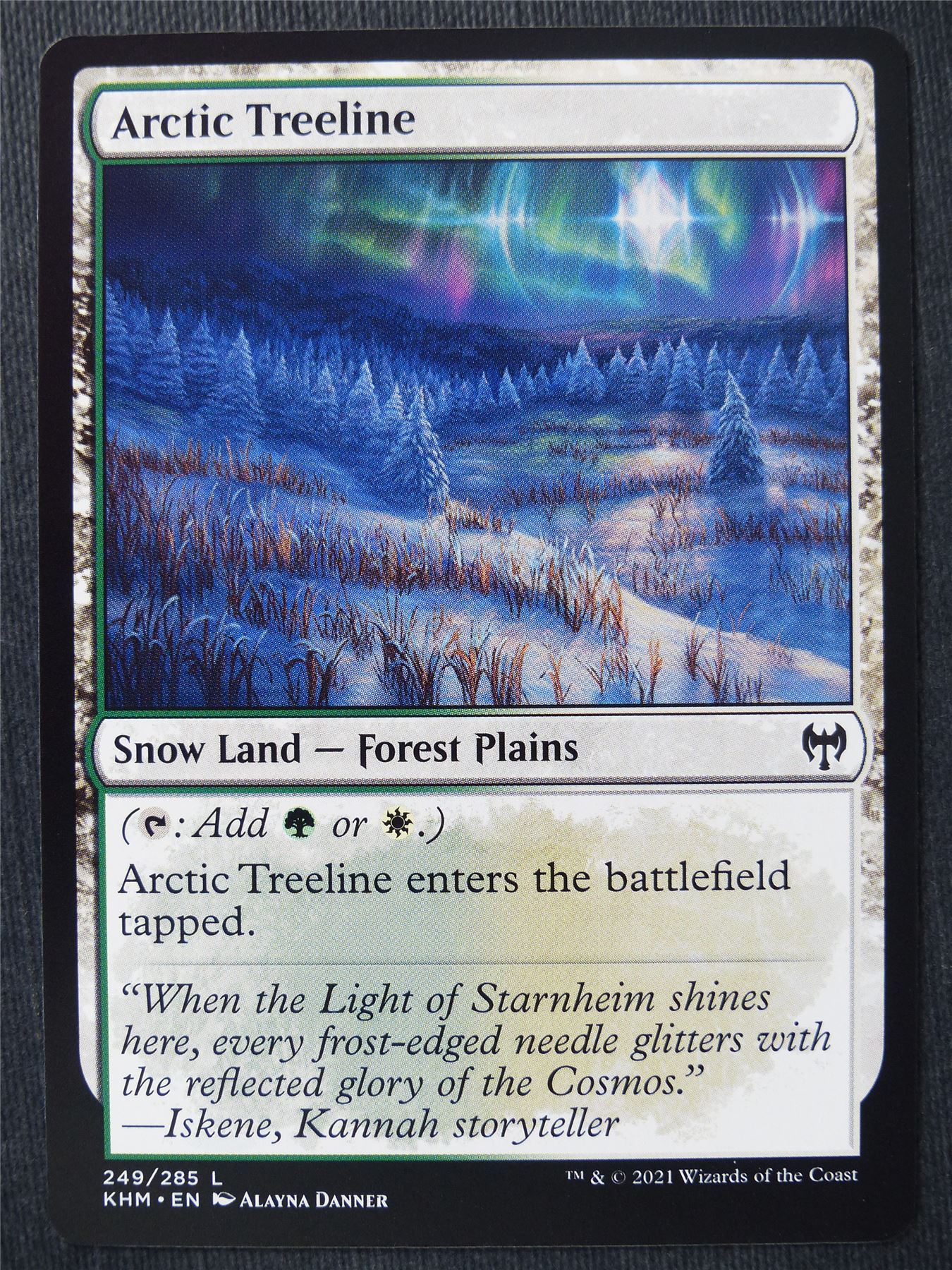 Arctic Treeline - Mtg Magic Cards #32