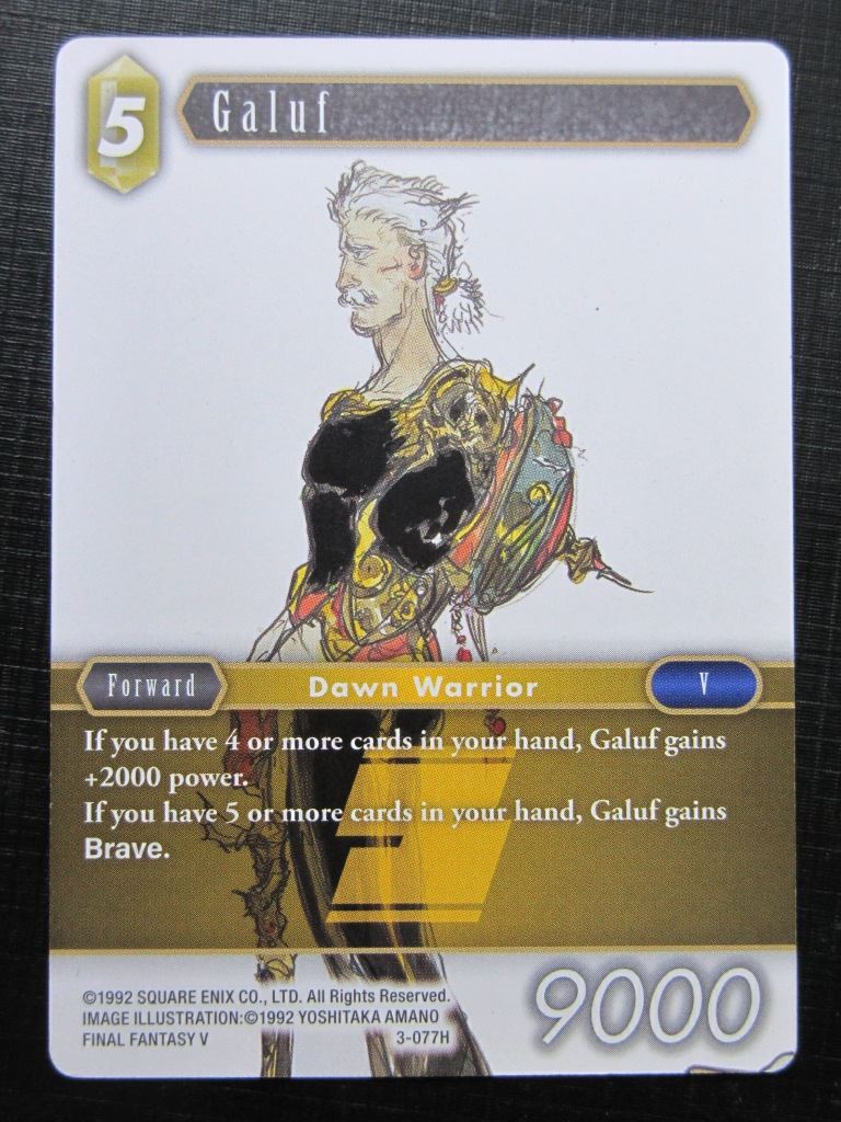 GALUF 3-077H - Final Fantasy Card # 3H67