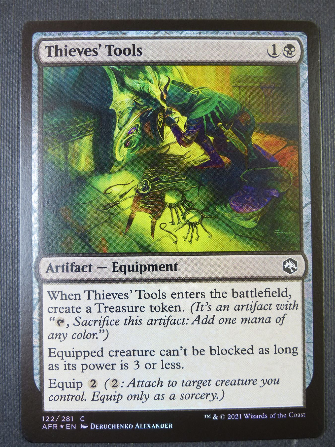 Thieves' Tools Foil - Mtg Card #2BX