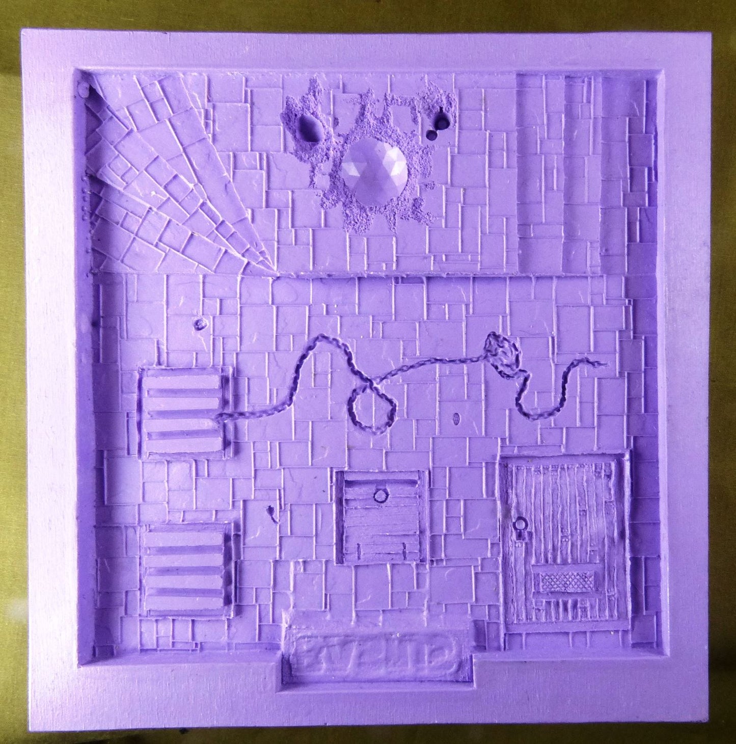 Basius Dungeon 60 - Wargames Bakery Basing Pad #GF
