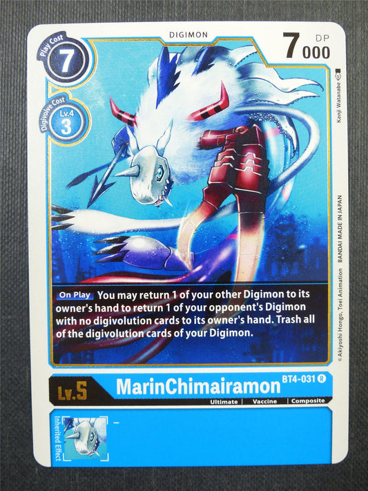 MarinChimairamon BT4 R - Digimon Card #44D