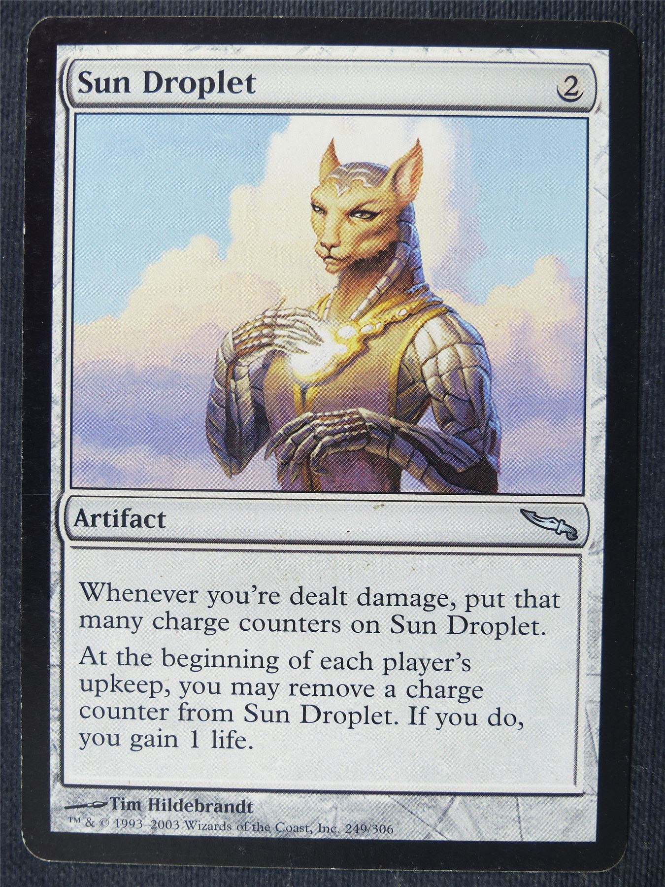 Sun Droplet played - Mirrodin - Mtg Magic Cards #3AC