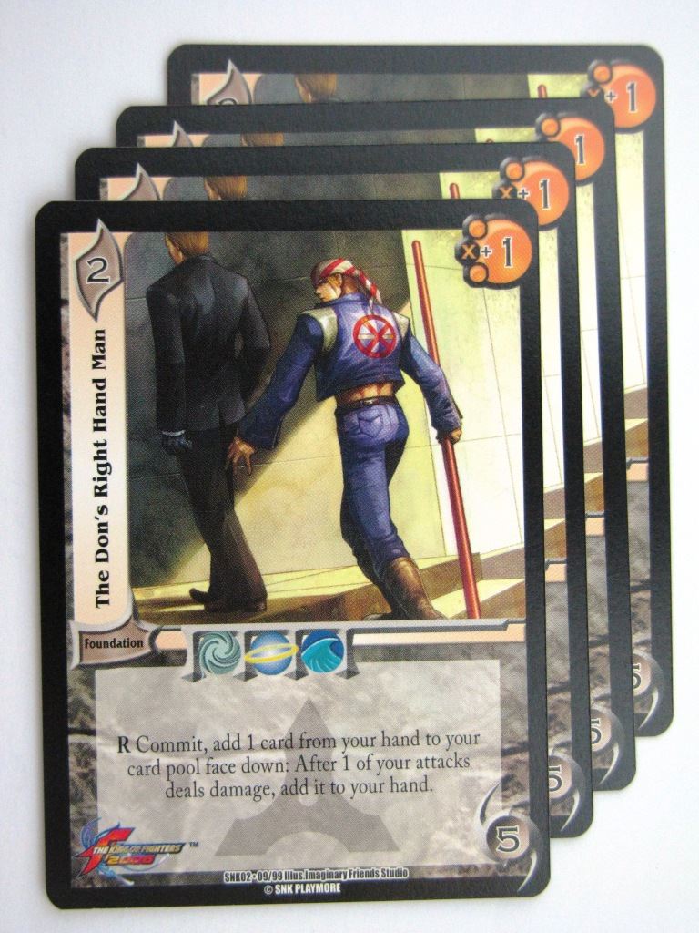 UFS Cards: THE DON'S RIGHT HAND MAN 09/99 x4 # 28H30