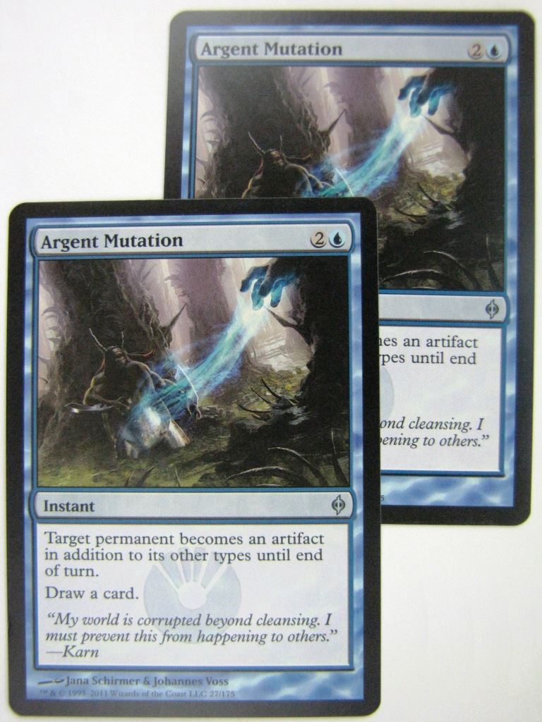 MTG Magic Cards: ARGENT MUTATION x2 # 8F27