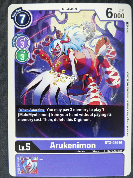 Arukenimon BT3-086 C - Digimon Cards #P
