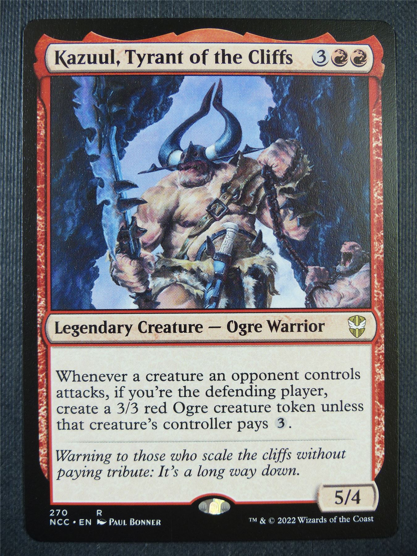 Kazuul Tyrant of the Cliffs - Mtg Card #6PH