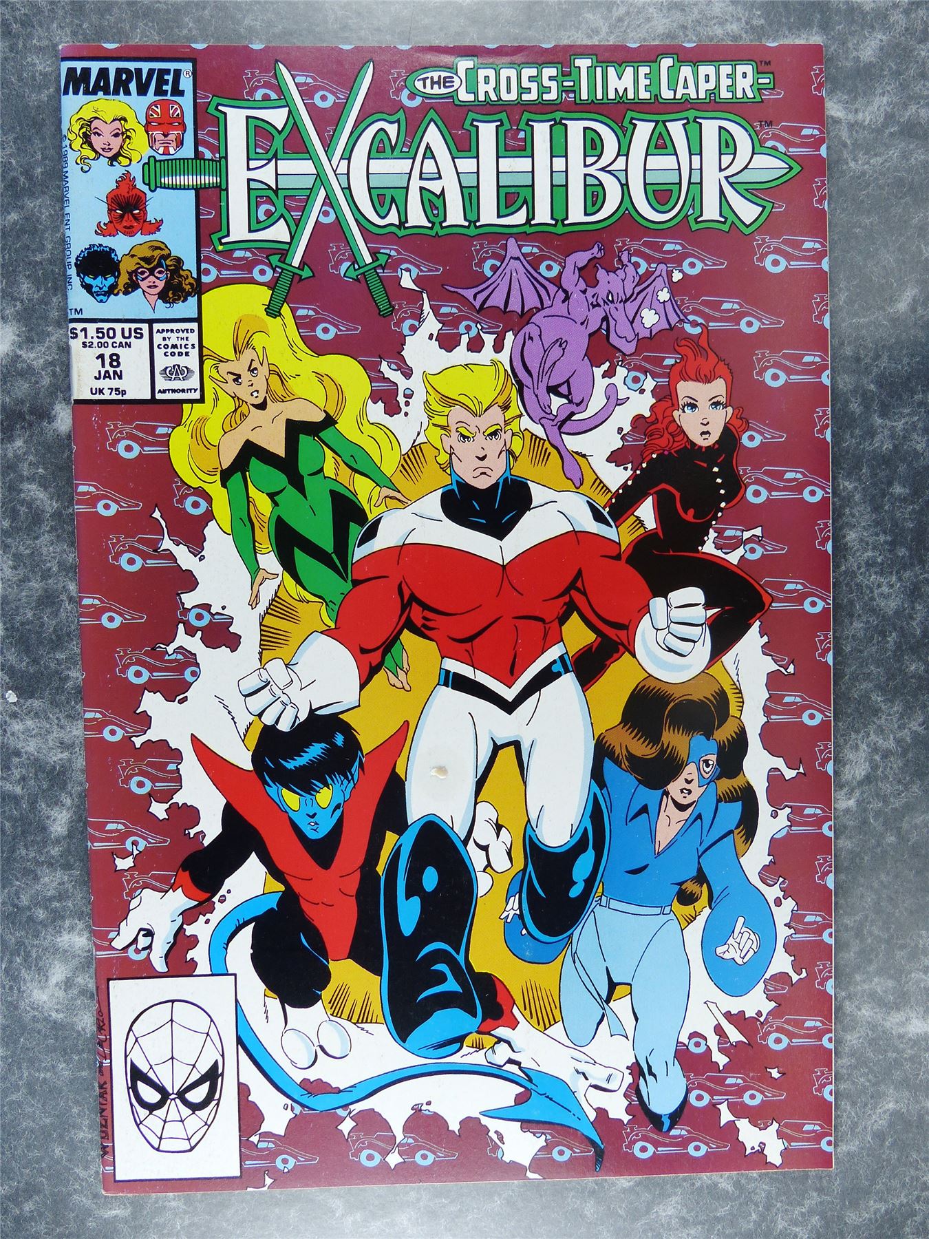 EXCALIBUR #18 - Marvel - Comic #9D