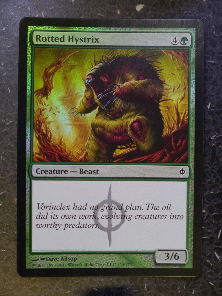 MTG Cards: ROTTED HYSTRIX FOIL # 5A93