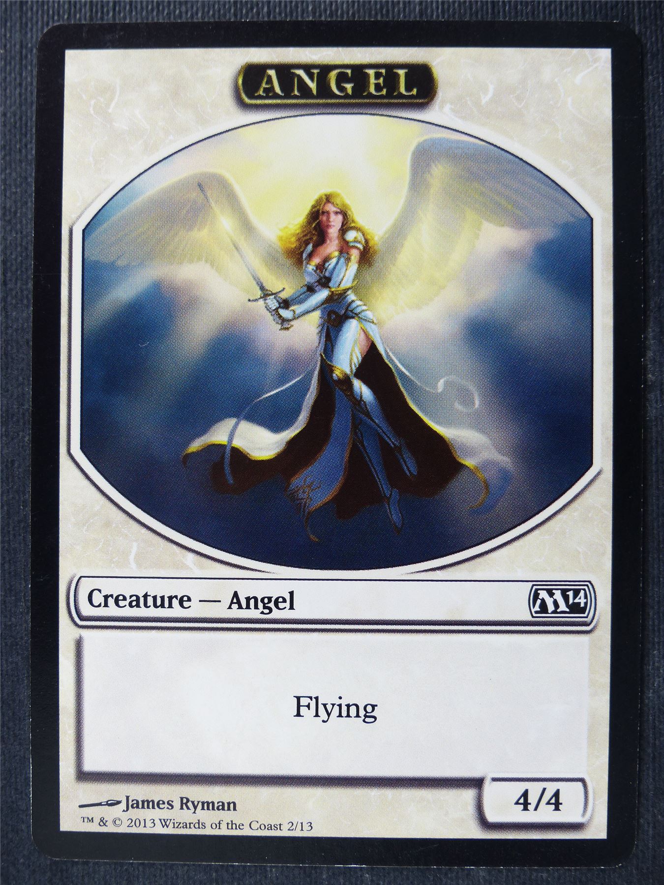 Angel Token - Mtg Card #40R