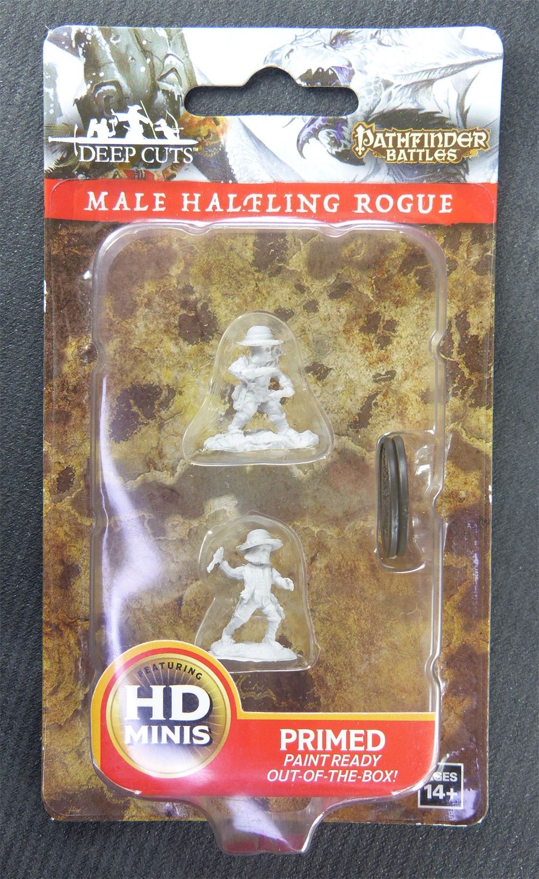 Male Halfling Rogue - Pathfinder Battles Miniature #S9