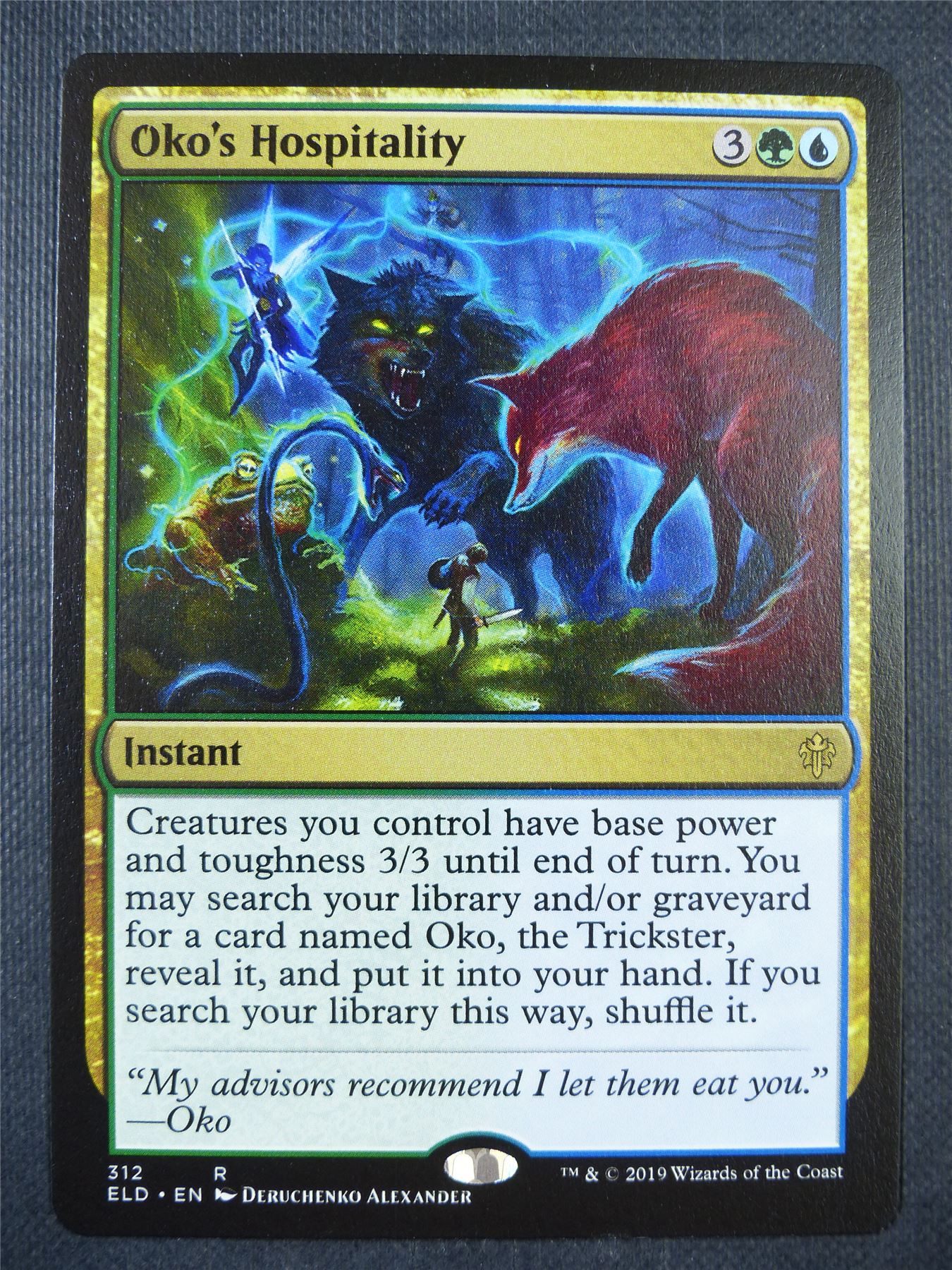 Oko's Hospitality - Mtg Card #72B